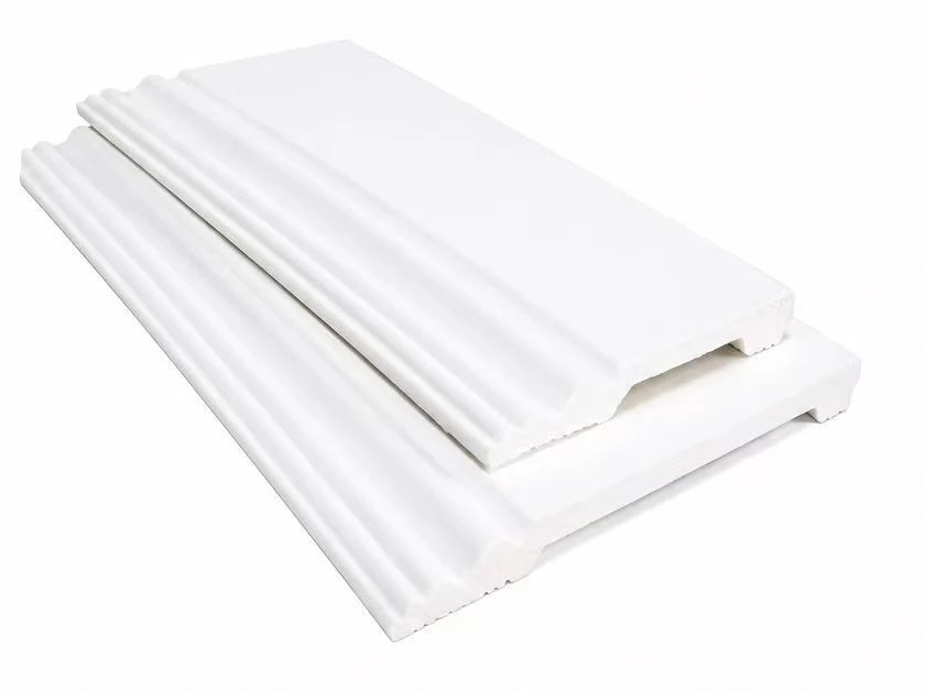 Classic White PS Decorative Floor Trim Board suppliers