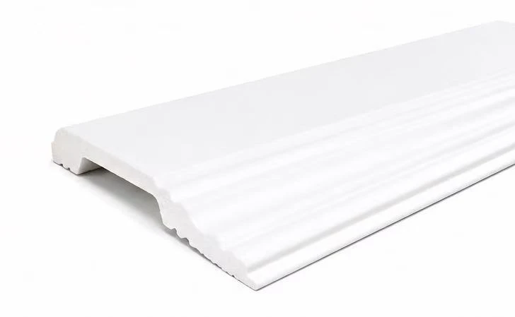 Classic White PS Decorative Floor Trim Board high quality
